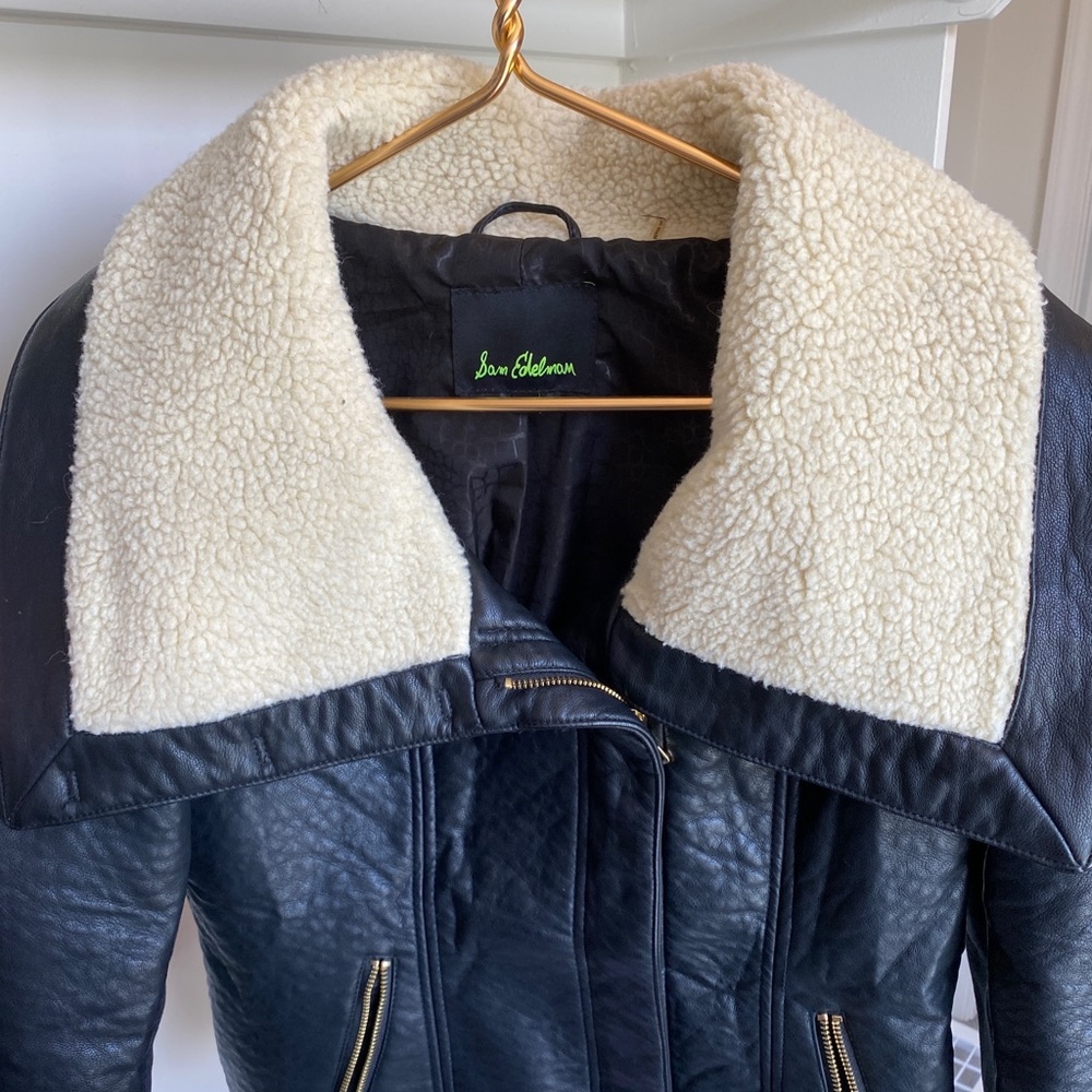 Sam Edelman Faux Leather jacket (size S)